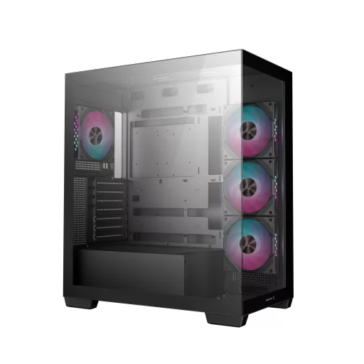 DeepCool CG580 4F Midi Tower Fekete
