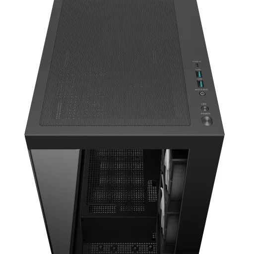 DeepCool CG580 4F Midi Tower Fekete