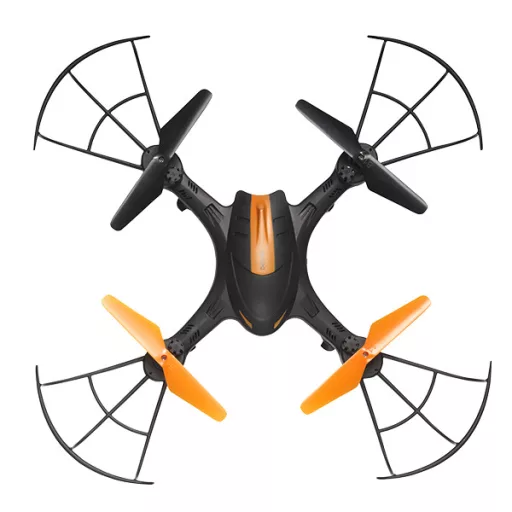 Denver DCW-380 kamerás drón 4 rotorok Quadcopter 640 x 480 pixelek 380 mAh Fekete, Narancssárga