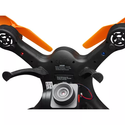 Denver DCW-380 kamerás drón 4 rotorok Quadcopter 640 x 480 pixelek 380 mAh Fekete, Narancssárga