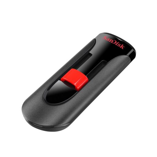 SanDisk Cruzer Glide, 32GB USB flash meghajtó USB A típus 2.0 Fekete, Vörös