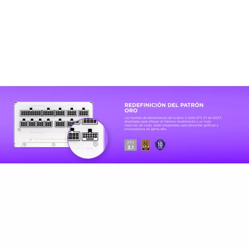 NZXT C1200 Gold ATX 3.1 1200 W 24-pin ATX Fekete