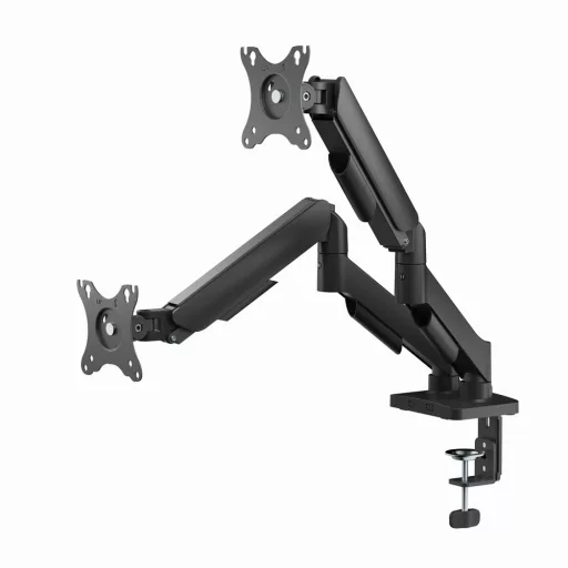 Gembird MA-DA2U-01 asztali TV konzol 81,3 cm (32") Fekete