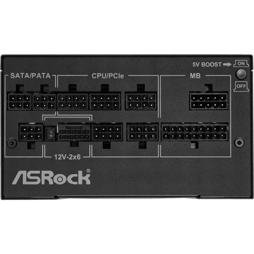 Asrock Phantom Gaming PG-850G 850 W 20+4 pin ATX ATX Fekete