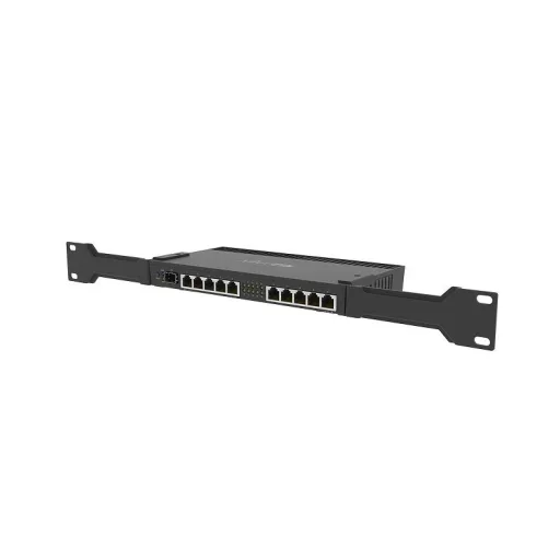 Mikrotik RB4011IGS+RM vezetékes router Gigabit Ethernet Fekete