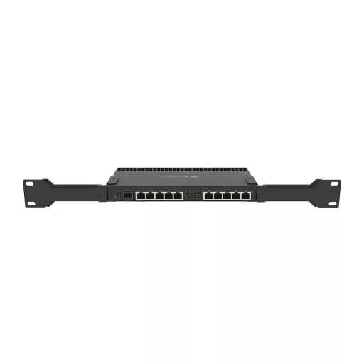 Mikrotik RB4011IGS+RM vezetékes router Gigabit Ethernet Fekete