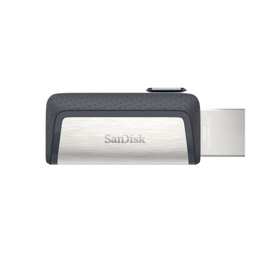 SanDisk Ultra Dual Drive USB Type-C USB flash meghajtó 128 GB USB Type-A / USB Type-C 3.2 Gen 1 (3.1 Gen 1) Fekete, Ezüst