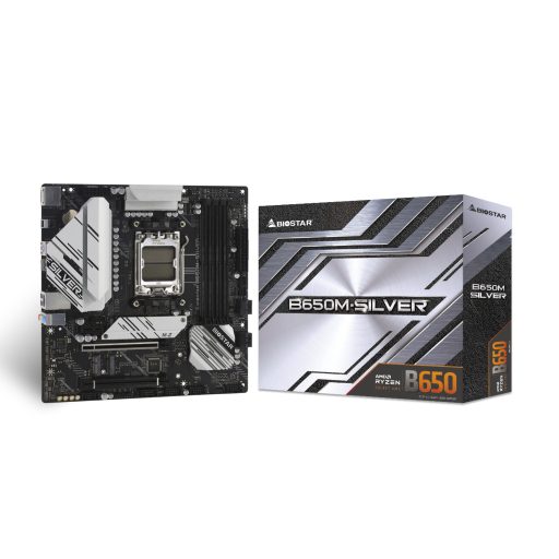 Biostar B650M-SILVER AMD B650 Socket AM5 Micro ATX