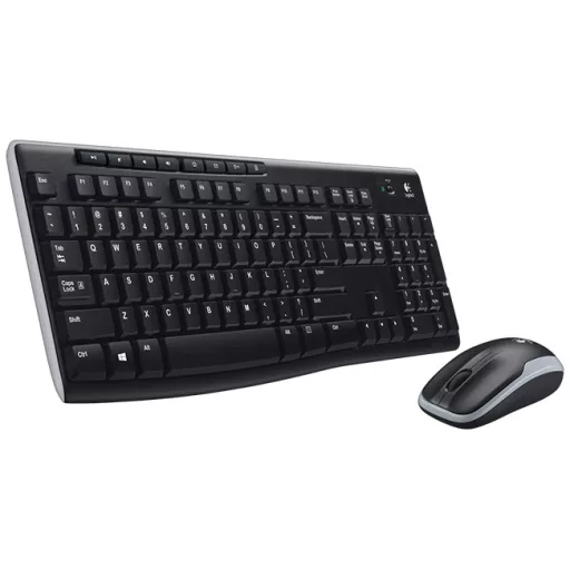 Logitech 920-004526 billentyűzet Egér mellékelve Univerzális Vezeték nélküli RF QWERTZ Magyar Fekete