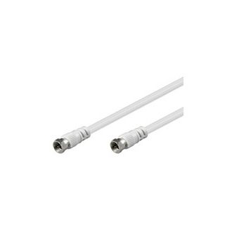 Mercodan RG59, 5m koax kábel Fehér