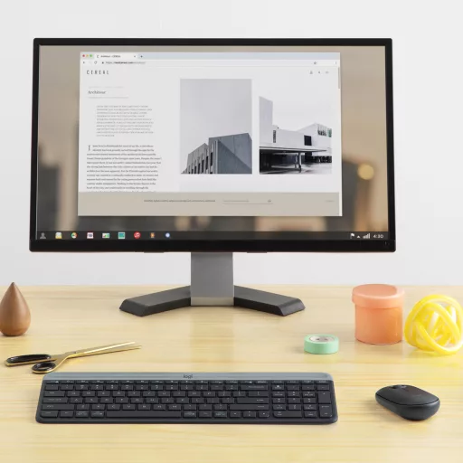 Logitech 920-009204 billentyűzet Egér mellékelve Univerzális Vezeték nélküli RF QWERTY Nemzetközi amerikai Grafit