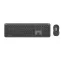 Logitech 920-012483 billentyűzet Egér mellékelve Irodai RF vezeték nélküli + Bluetooth QWERTZ Német Grafit