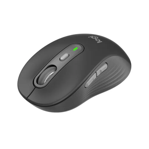 Logitech 920-012483 billentyűzet Egér mellékelve Irodai RF vezeték nélküli + Bluetooth QWERTZ Német Grafit