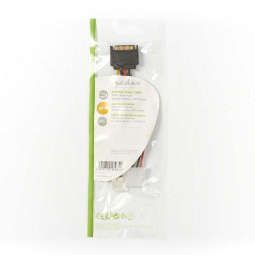 Nedis CCGP73550VA015 belső tápkábel 0,15 M