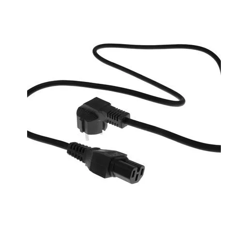 ACT AK5313 tápkábel Fekete 2 M CEE7/7 C15 csatlakozó