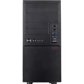 Inter-Tech IT-6865 Micro Tower Fekete
