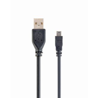   Gembird 1.8m USB 2.0 A/mini-USB M USB kábel 1,8 M USB A Mini-USB B Fekete