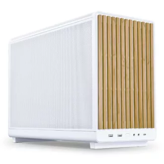 Lian Li A3-mATX Micro Tower Fehér, Fa