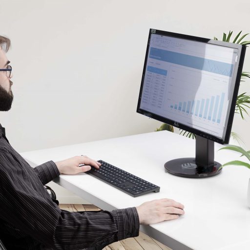 StarTech.com 2461-ANTI-BLUE-LIGHT monitor tartozék Csillogásmentes szűrő