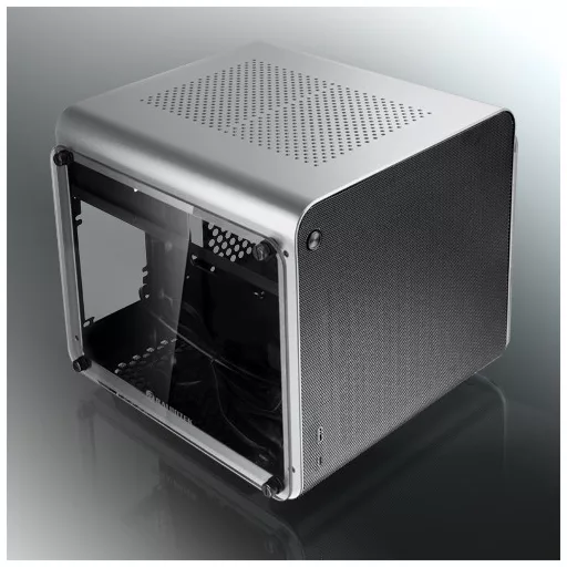 RAIJINTEK METIS EVO TGS Mini Tower Ezüst