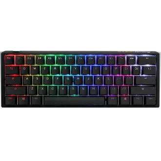   Ducky One 3 Classic Mini billentyűzet Játék USB Amerikai angol Fekete, Fehér