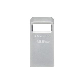   Kingston Technology DataTraveler Micro USB flash meghajtó 128 GB USB A típus 3.2 Gen 1 (3.1 Gen 1) Ezüst