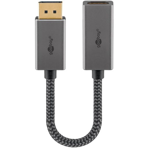 Goobay 75272 video átalakító kábel 0,2 M DisplayPort HDMI Fekete
