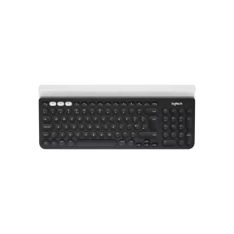   Logitech 920-008036 billentyűzet Univerzális RF vezeték nélküli + Bluetooth QWERTZ Svájc Fehér