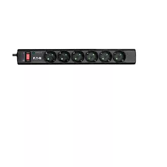   Eaton PS6D túlfeszültségvédő Fekete, Fehér 6 AC kimenet(ek) 220 - 250 V 1 M