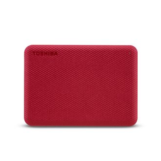   Toshiba Canvio Advance külső merevlemez 2 TB 2.5" USB A típus 2.0/3.2 Gen 1 (3.1 Gen 1) Vörös