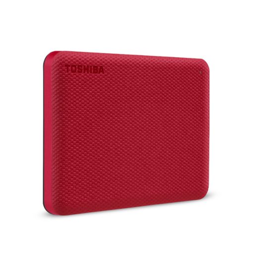 Toshiba Canvio Advance külső merevlemez 2 TB 2.5" USB A típus 2.0/3.2 Gen 1 (3.1 Gen 1) Vörös
