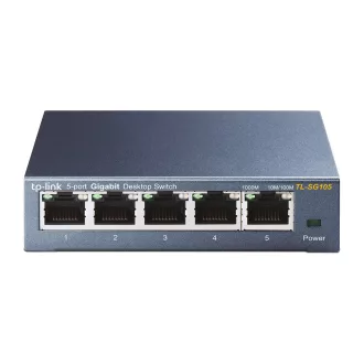   TP-Link TL-SG105 Beállítást nem igénylő (unmanaged) Gigabit Ethernet (10/100/1000) Fekete