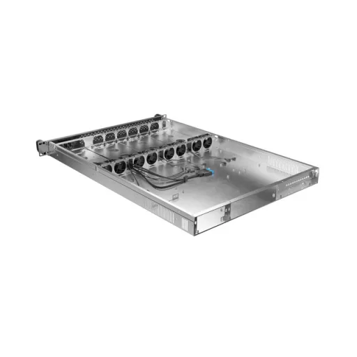 Lanberg SC01-6501-12B moduláris szerver ház Rack (1U) 0 GB