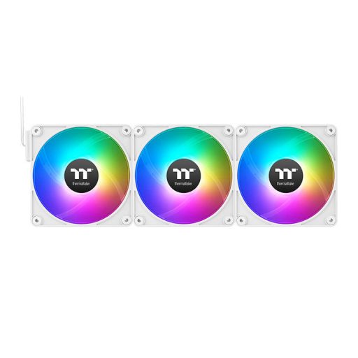 Thermaltake CL-F190-PL12SW-A 12 cm Fehér 3 db