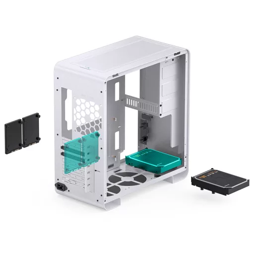 Jonsbo U4 PRO Midi Tower Fehér