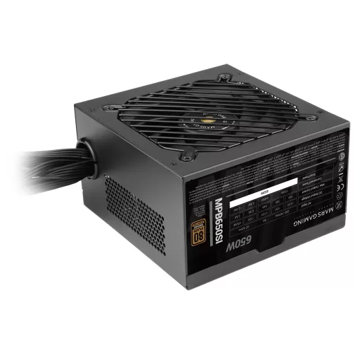 Mars Gaming MPB650SI 650 W 24-pin ATX ATX Fekete