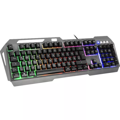 SPEEDLINK LUNERA billentyűzet Játék USB QWERTZ Német Fekete