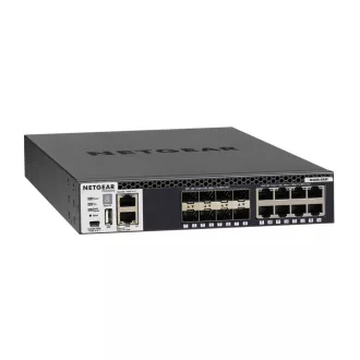   NETGEAR M4300-8X8F Vezérelt L3 10G Ethernet (100/1000/10000) 1U Fekete