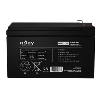 nJoy GP07122F VRLA AGM 12 V