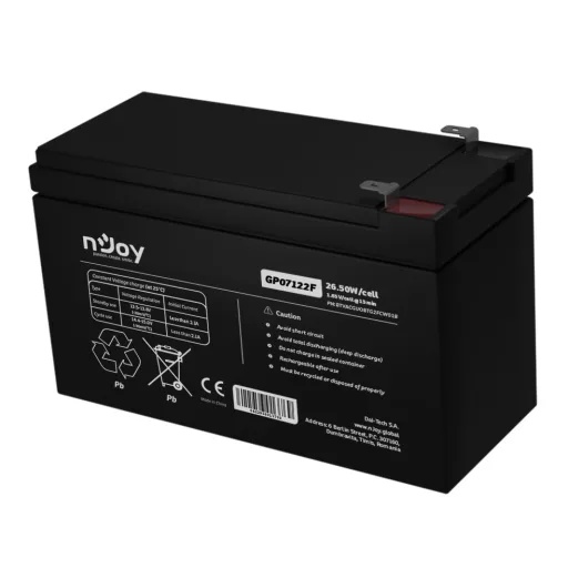 nJoy GP07122F VRLA AGM 12 V