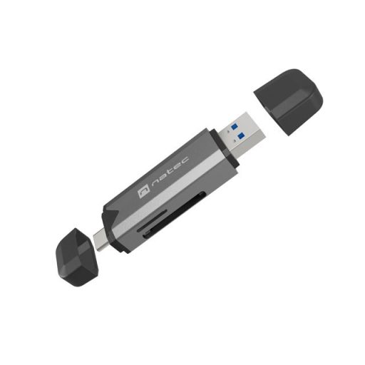 NATEC NCZ-2262 kártyaolvasó USB 3.1 Belső Fekete, Sötétszürke