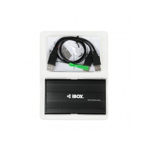 iBox HD-01 HDD ház Fekete 2.5"