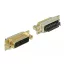 DeLOCK 65884 huzalcsatlakozó DVI 24+5 Fekete, Arany
