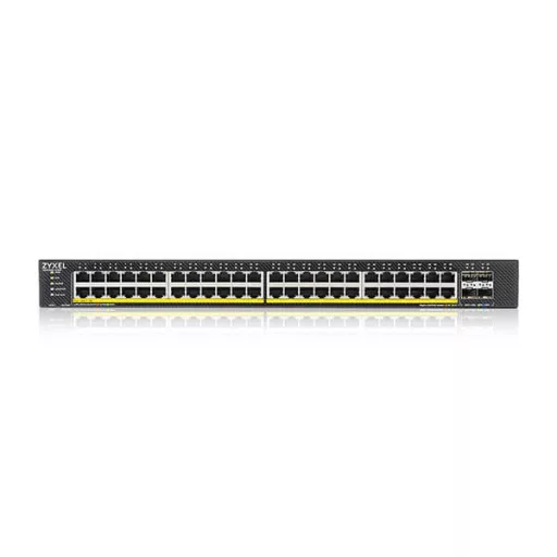 Zyxel XGS1935-52HP Vezérelt L2/L3 Gigabit Ethernet (10/100/1000) Ethernet-áramellátás (PoE) támogatása