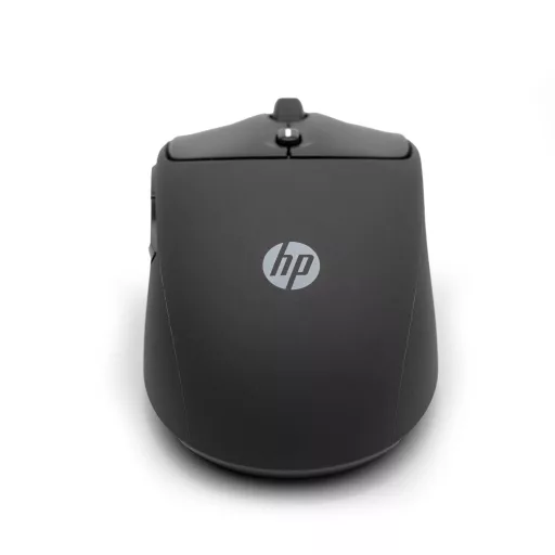 HP 400 Quiet Black Wireless Mouse egér Otthoni Kétkezes RF vezeték nélküli + Bluetooth 6000 DPI