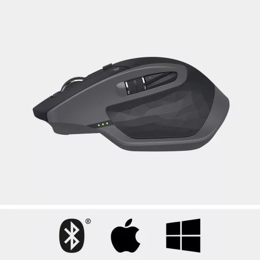 Logitech MX Master 2S Wireless Mouse egér Irodai Jobbkezes RF vezeték nélküli + Bluetooth Lézer 1000 DPI