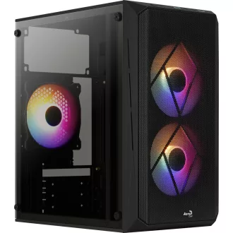Aerocool CS107V2 Mini Tower Fekete