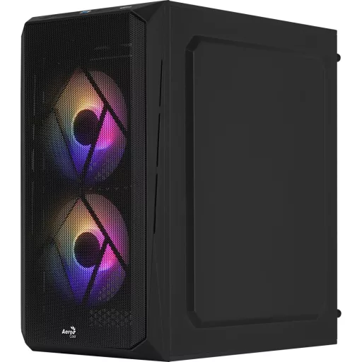 Aerocool CS107V2 Mini Tower Fekete