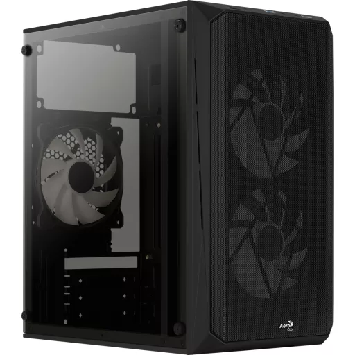 Aerocool CS107V2 Mini Tower Fekete