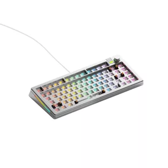   Glorious Gaming GMMK 3 PRO 75% Barebones billentyűzet Otthoni USB Nem Ezüst